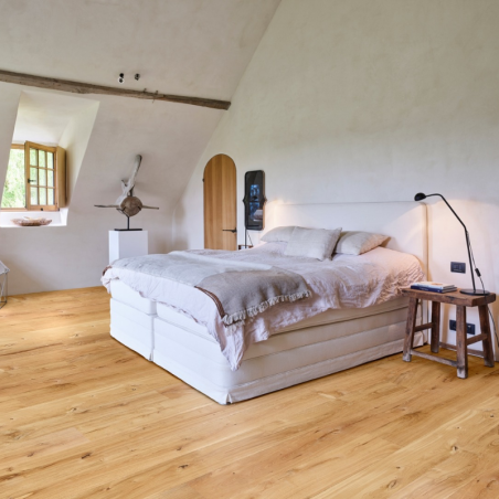 Parquet bois Chêne Massif Cendré - ép.20 x l.190 x L.2500 mm