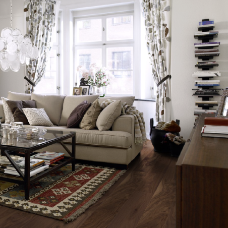 Sol Vinyle Clipsable Walnut Naturel - ép.6,5 x l.180 x L.1210 mm