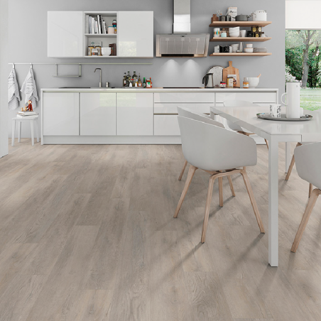 Sol Vinyle Clipsable Old Oak Light Beige - ép.6/0.55 x l.180 x L.1210 mm