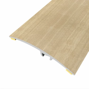Barre de seuil en aluminium décor chêne poli 42 - 4,7 x 93 cm adhésif
