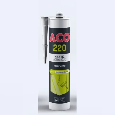 Mastic de finition Gris - Cartouche de 300ml