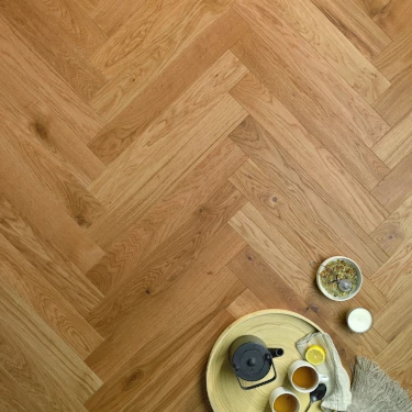 Parquet bois Chêne Contrecollé Haussmann BR Naturel Nuancé - ép.14/3.5 x l.90 x L.595 mm