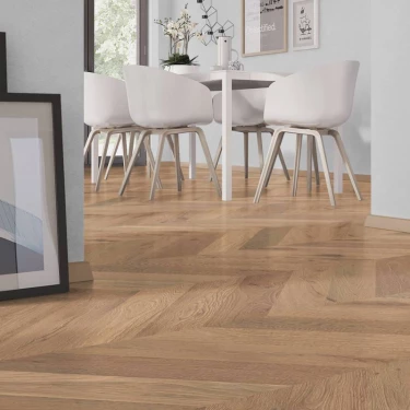 Parquet bois Chêne Contrecollé O'TANTIK Kiaro PH - ép.15/4 x l.120 x L.600-720 mm