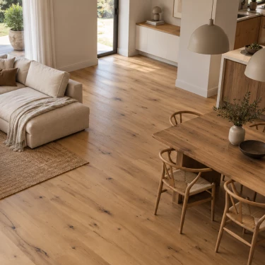Parquet Chêne bois Contrecollé Palermo Naturel - ép.14/3 x l.190 x L.400-1200 mm