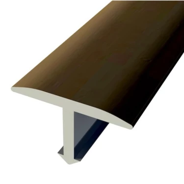 Profil T aluminium à encastrer 320 – 14 x 8 mm - Bronze mat