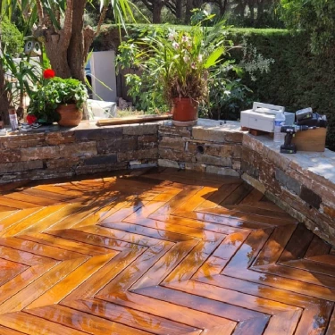 Terrasse bois Cumaru