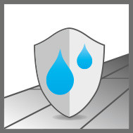 Icon aqua stop